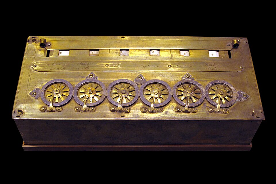 帕斯卡加法器(Pascaline)